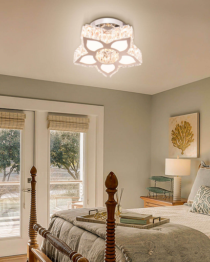 Luxury Minimalist Design LED Crystal Chandelier