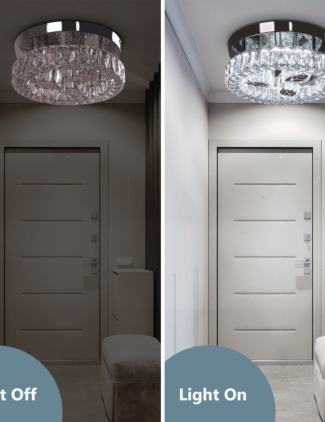 K9 LED Crystal Ceiling Chandelier