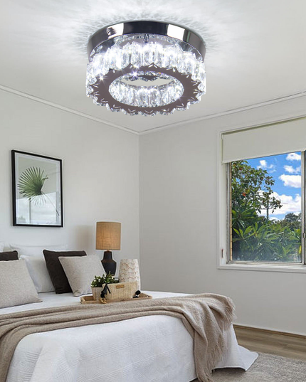 Modern K9 Crystal Chandelier Led Ceiling Light