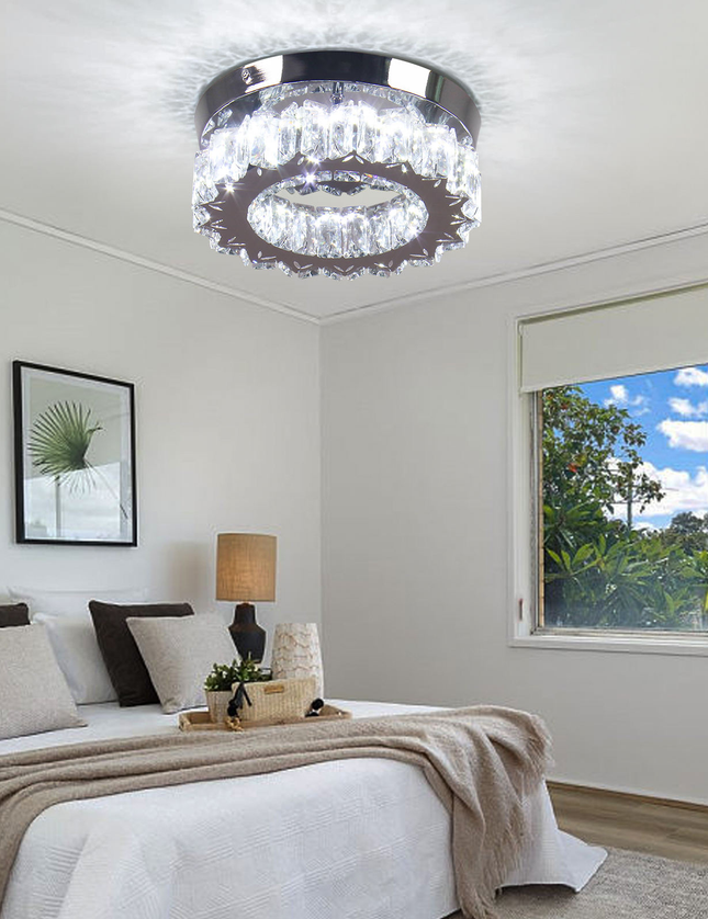 Modern K9 Crystal Chandelier Led Ceiling Light