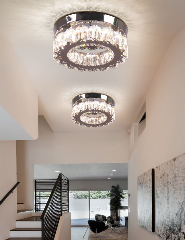 Modern K9 Crystal Chandelier Led Ceiling Light