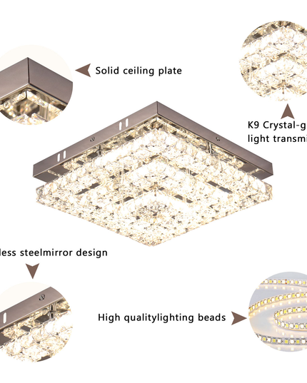 Luxury Crystal Home Decor Ceiling Lights
