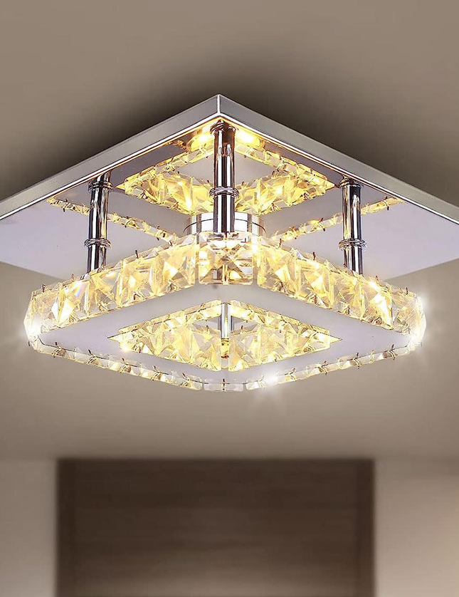 Mini Square Flush Mount Ceiling Light