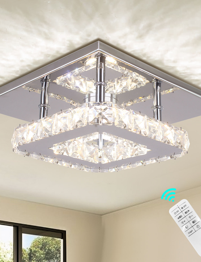 Mini Square Flush Mount Ceiling Light