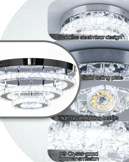 Crystal Chandelier Led Lamp Ceiling Lights