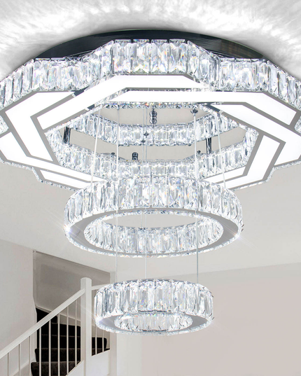 K9 Crystal LED Luxury Large Wedding Ceiling Light