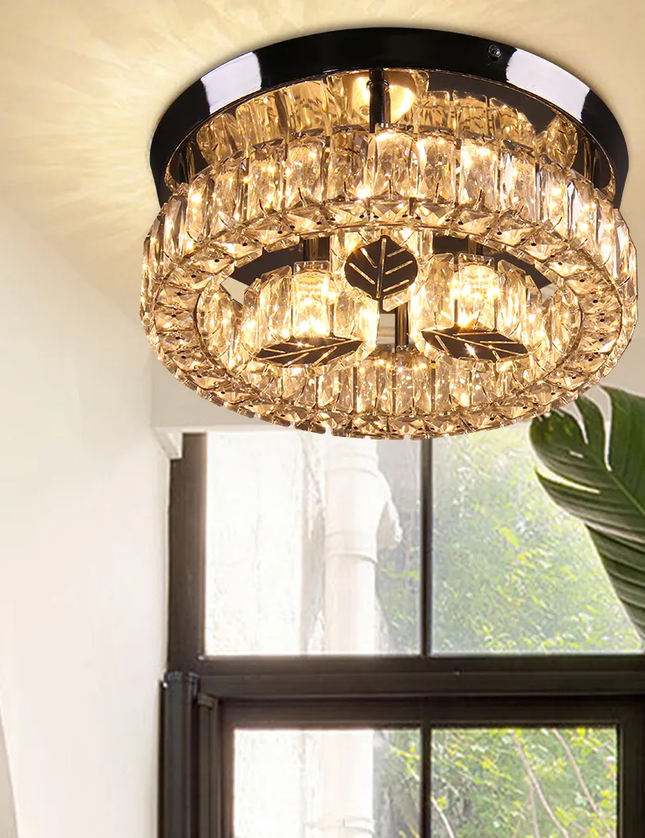 K9 LED Crystal Ceiling Chandelier