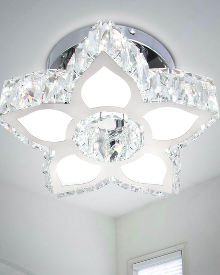 Luxury Minimalist Design LED Crystal Chandelier
