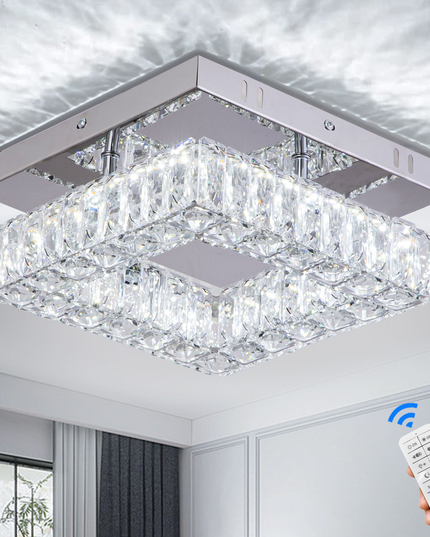 Square Flush Mount LED Ceiling Light