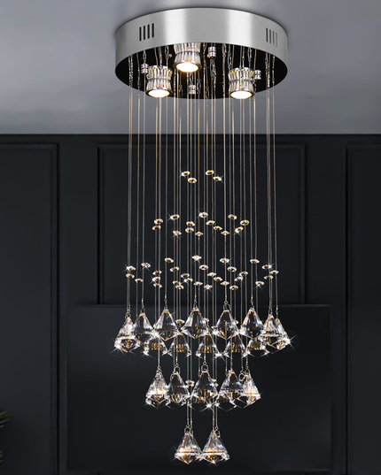 Modern K9 Crystal Pendant Light Chandelier
