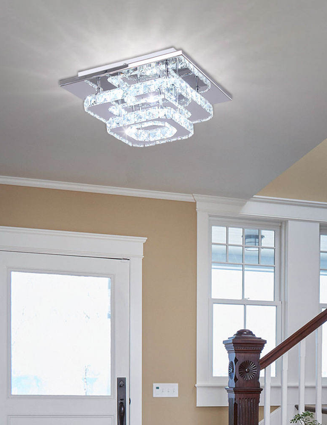 2-Layer Square LED Ceiling Light