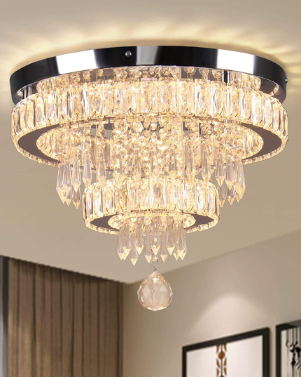 K9 Crystal Pendant Ceiling Light
