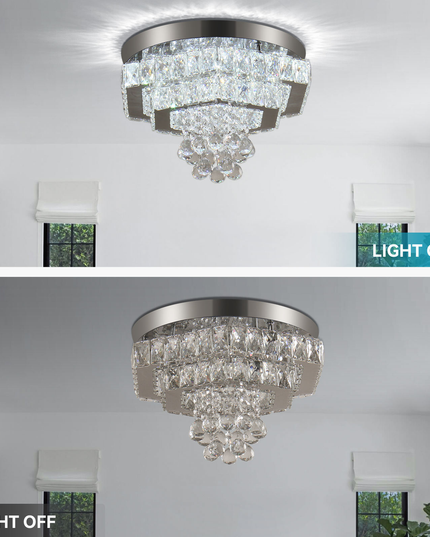 Modern Luxury LED Double Layer Chandelier