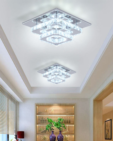 2-Layer Square LED Ceiling Light
