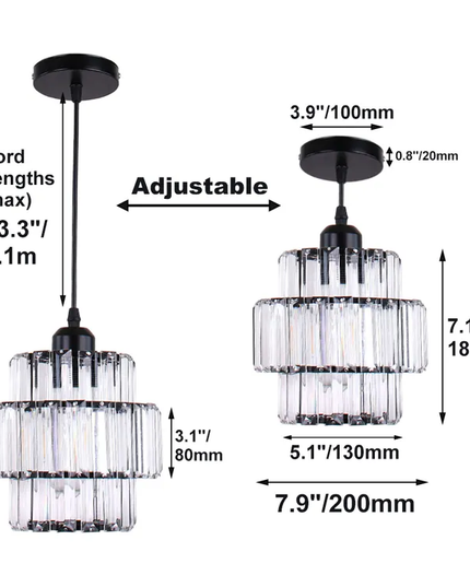 7.87'' LED Flush Mount Ceiling Light