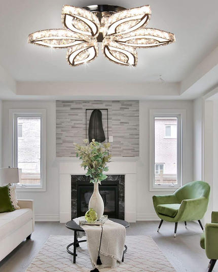 Modern 6 Leafs Design LED Ceiling Light