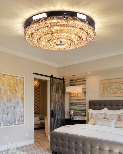 Modern Luxury Crystal Ceiling Pendant Light