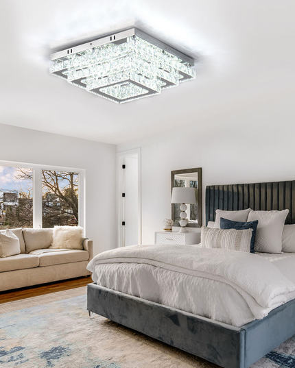 Home Decor Living Room Crystal Ceiling Light