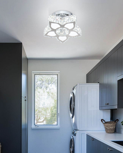 Luxury Minimalist Design LED Crystal Chandelier