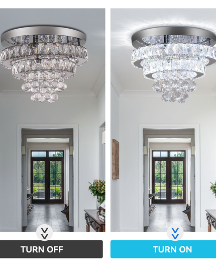 K9 Crystal Ceiling Lights for Living Room