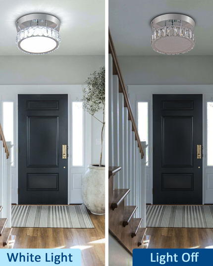 Modern Mini K9 Crystal Ceiling Lamp