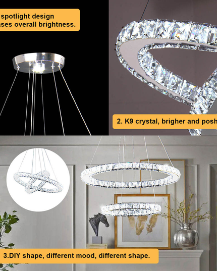 Luxury K9 Crystal Ceiling Chandelier