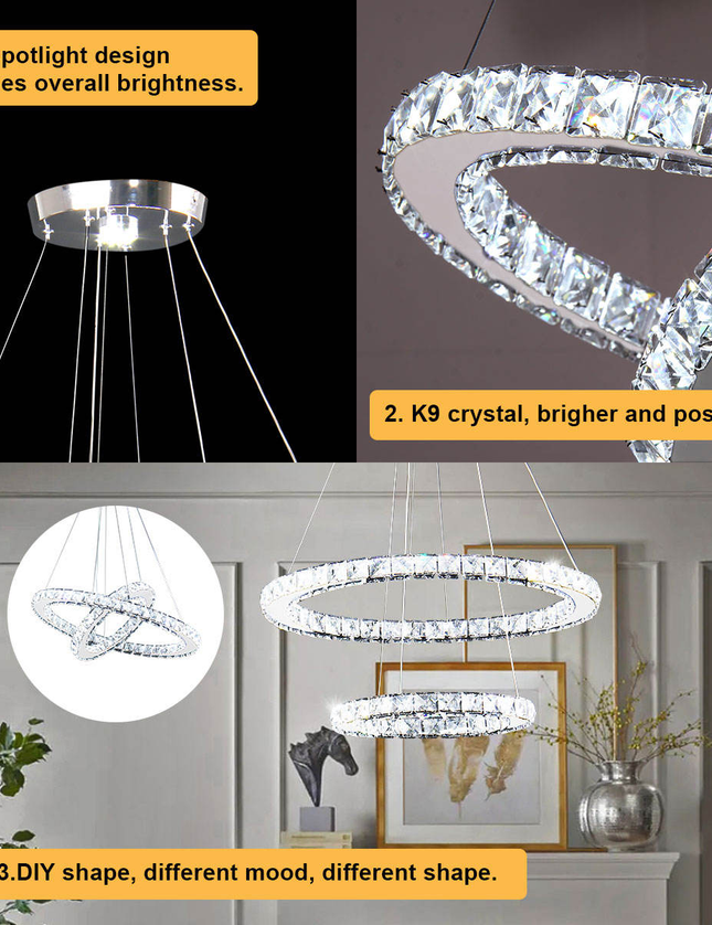 Luxury K9 Crystal Ceiling Chandelier