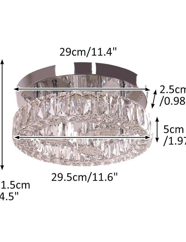 K9 LED Crystal Ceiling Chandelier