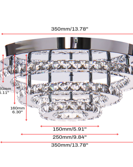 Crystal Chandelier Led Lamp Ceiling Lights