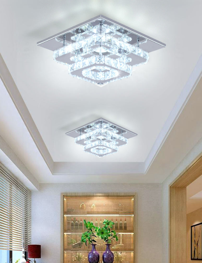 Mini Square Flush Mount Ceiling Light