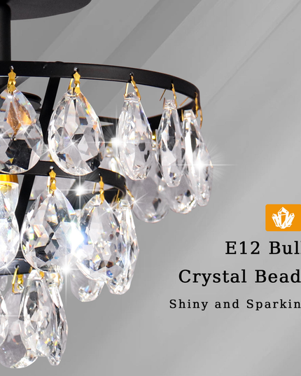 Vintage Crystal Ceiling Lights
