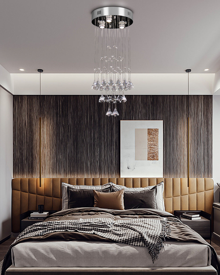 Modern K9 Crystal Pendant Light Chandelier