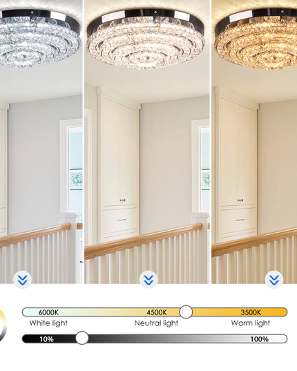 Modern Luxury Crystal Ceiling Pendant Light