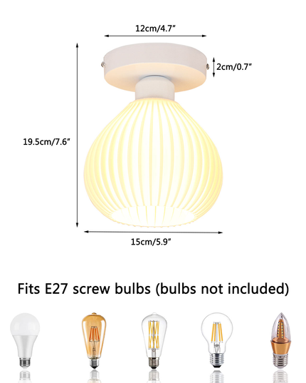 5.9'' Vintage Nordic Pendant Ceiling Light