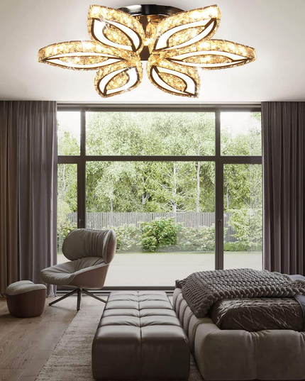 Modern 6 Leafs Design LED Ceiling Light