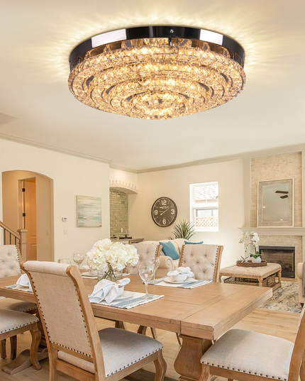 Modern Luxury Crystal Ceiling Pendant Light
