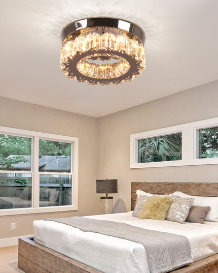 Modern K9 Crystal Chandelier Led Ceiling Light