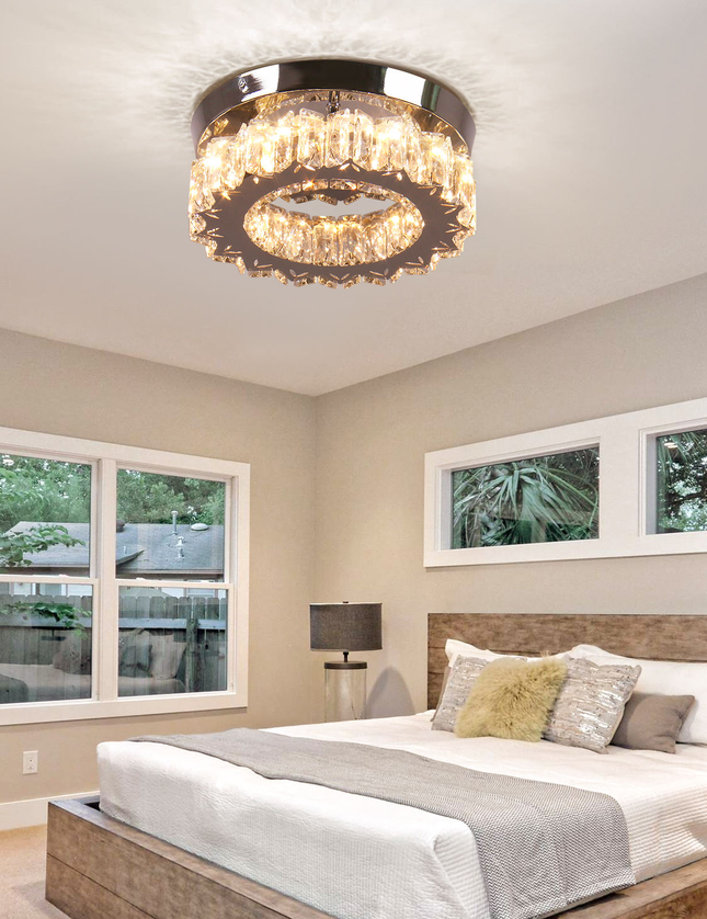 Modern K9 Crystal Chandelier Led Ceiling Light