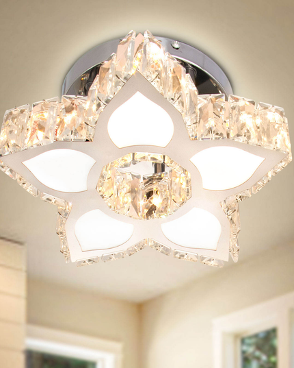Luxury Minimalist Design LED Crystal Chandelier