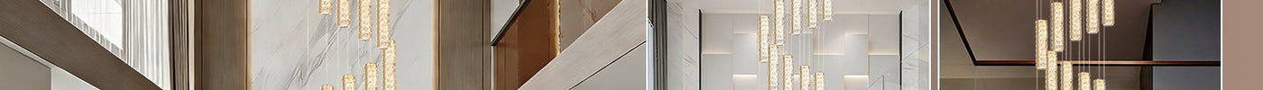 Why Tall Vertical Crystal Chandeliers Are the “Space Magic” for High-Ceiling Foyers & Stairwells