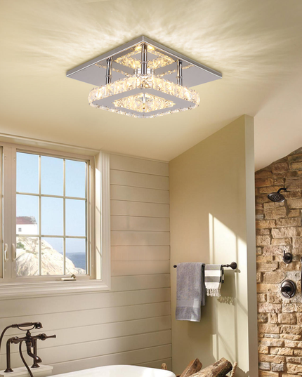 Mini Square Flush Mount Ceiling Light