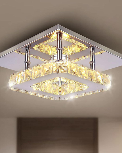 Mini Square Flush Mount Ceiling Light