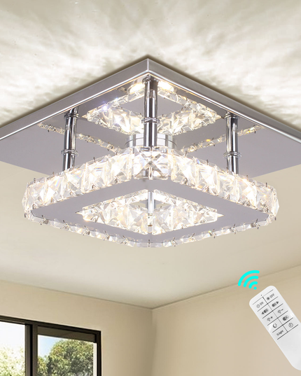 Mini Square Flush Mount Ceiling Light