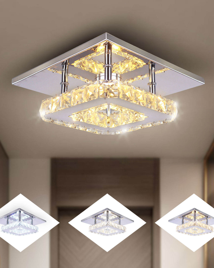 Mini Square Flush Mount Ceiling Light