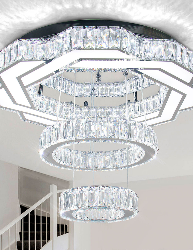 K9 Crystal LED Luxury Large Wedding Ceiling Light
