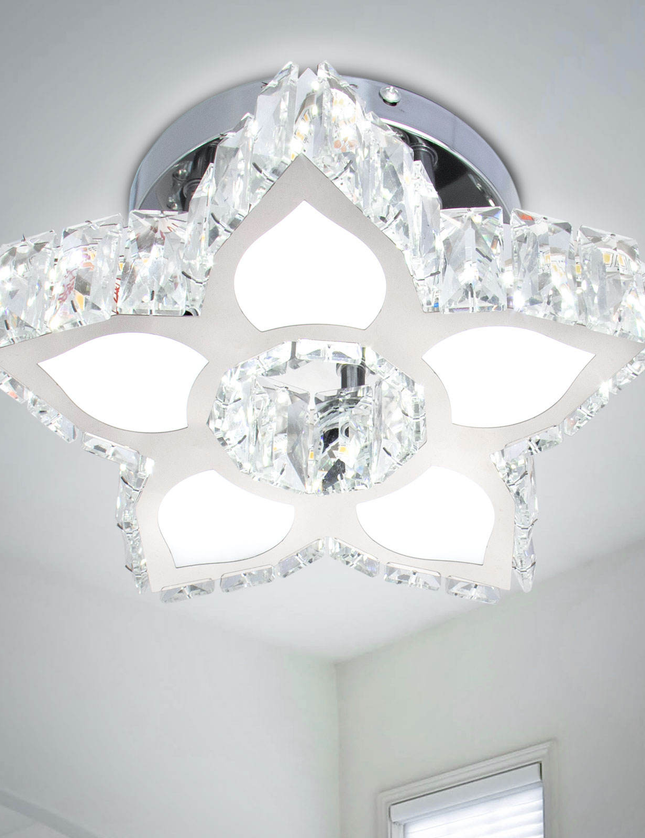 Luxury Minimalist Design LED Crystal Chandelier