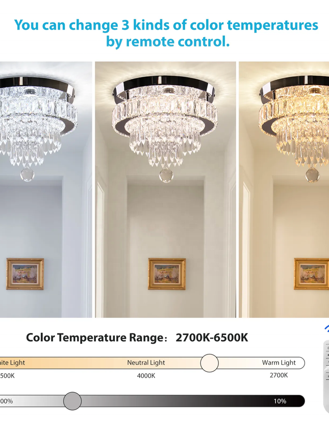 Lights for Home Ceiling Remote Control Design Indoor Decorative Moder