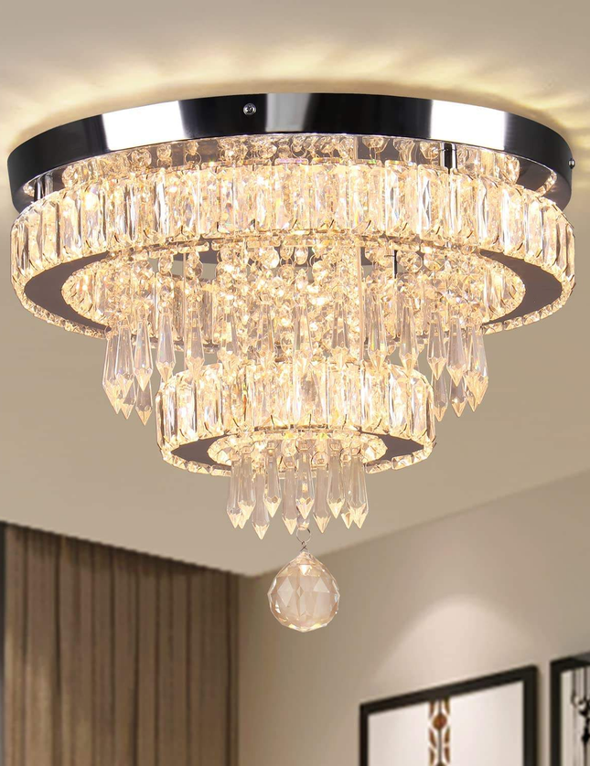 K9 Crystal Pendant Ceiling Light