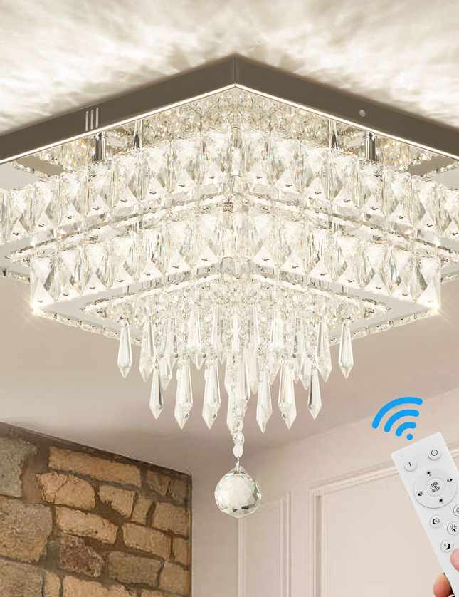 Crystal Ceiling Light Fixture LED Chandeliers