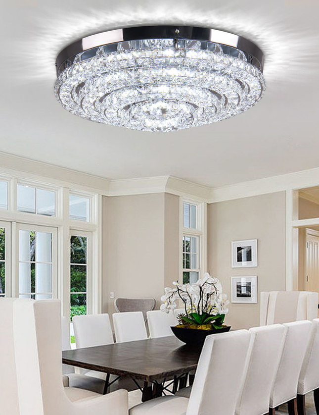 Modern Luxury Crystal Ceiling Pendant Light